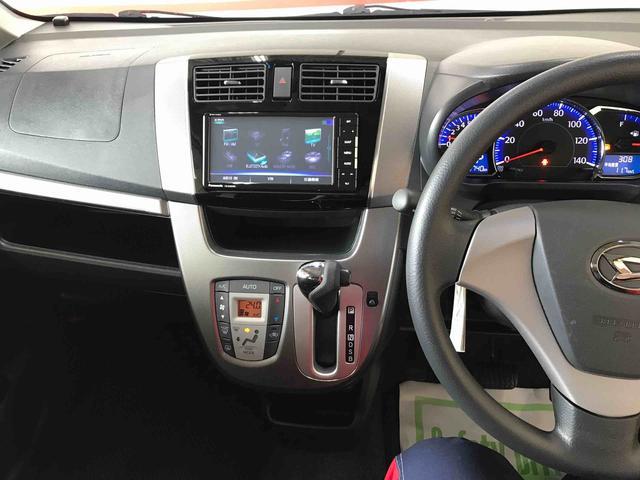 ムーヴカスタム　ＸスマートセレクションＳＡ４ＷＤ　純正ナビ　オートエアコン　ＬＥＤヘッドライト　ハロゲンフォグランプ　キーフリーシステム　チルトステアリング　運転席シートリフター　電動格納ドアミラー　アイドリングストップ（秋田県）の中古車