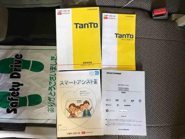 タントＬ　ＳＡIII４ＷＤ　純正ナビ　ハロゲンヘッドライト　運転席シートヒーター　キーレスエントリー　電動格納ドアミラー（秋田県）の中古車