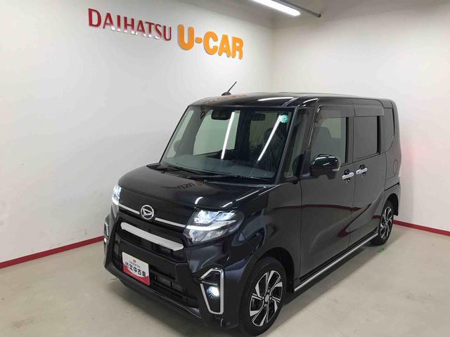 タントカスタムＸセレクション４ＷＤ、オートエアコン、オートライト、ＬＥＤヘッドライト、ＬＥＤフォグランプ、運転席・助手席シートヒーター、両側電動スライドドア、チルトステアリング、運転席シートリフター（秋田県）の中古車
