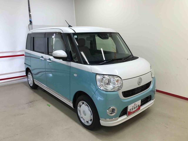 ムーヴキャンバスＧメイクアップＶＳ　ＳＡIII４ＷＤ　純正ナビ　オートエアコン／ライト　ＬＥＤヘッドライト／フォグランプ　ドライブレコーダー　両側電動スライドドア　運転席シートヒーター　チルトステアリング　運転席シートリフター　サイドエアバック（秋田県）の中古車