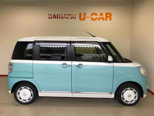 ムーヴキャンバスＧメイクアップ　ＳＡII４ＷＤ　純正ＣＤ　オートエアコン／ライト　ＬＥＤヘッドライト／フォグランプ　チルトステアリング　両側電動スライドドア　運転席シートリフター　サイドエアバック　社外リモコンエンジンスターター（秋田県）の中古車