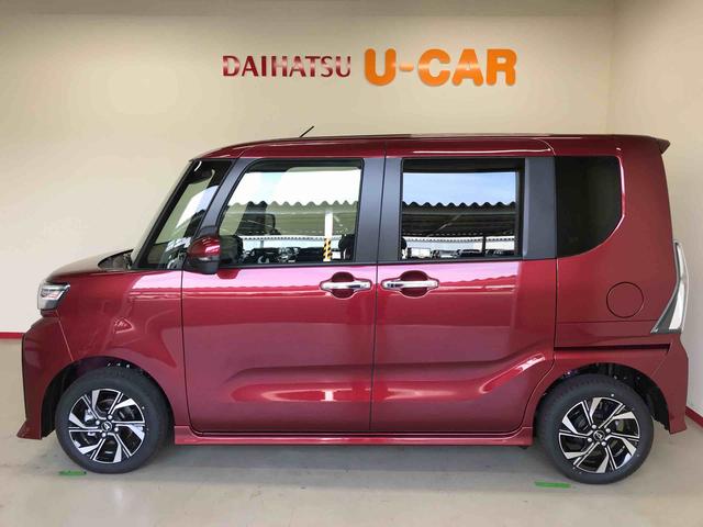 タントカスタムＸ４ＷＤ　オートエアコン／ライト　ＬＥＤヘッドライト／フォグランプ　運転席・助手席シートヒーター　両側電動スライドドア　チルトステアリング　運転席シートリフター　バックカメラ（秋田県）の中古車