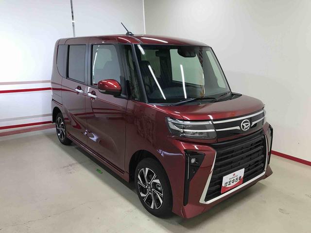 タントカスタムＸ４ＷＤ　オートエアコン／ライト　ＬＥＤヘッドライト／フォグランプ　運転席・助手席シートヒーター　両側電動スライドドア　チルトステアリング　運転席シートリフター　バックカメラ（秋田県）の中古車