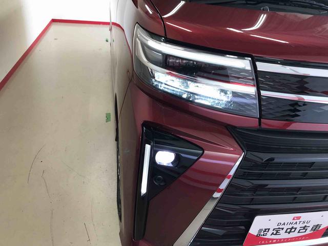 タントカスタムＸ４ＷＤ　オートエアコン／ライト　ＬＥＤヘッドライト／フォグランプ　運転席・助手席シートヒーター　両側電動スライドドア　チルトステアリング　運転席シートリフター　バックカメラ（秋田県）の中古車