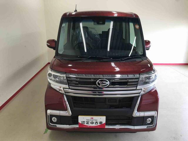 タントカスタムＲＳ　トップエディションＳＡII４ＷＤ　純正ナビ　オートエアコン／ライト　ＬＥＤヘッドライト／フォグランプ　両側電動スライドドア　リモコンエンジンスターター　チルトステアリング　運転席シートリフター　ＳＲＳサイドエアバック（秋田県）の中古車