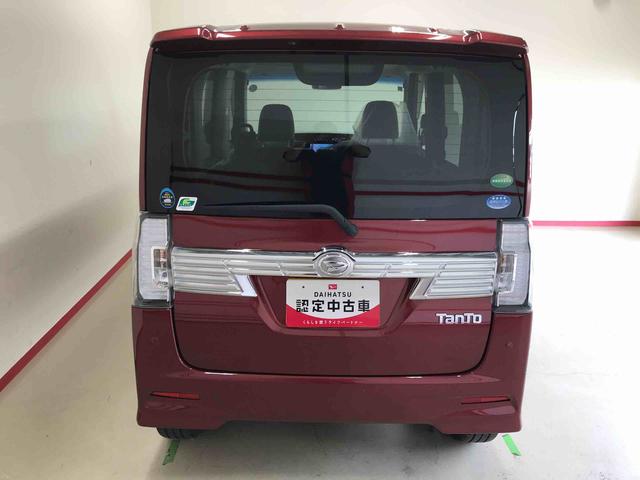 タントカスタムＲＳ　トップエディションＳＡII４ＷＤ　純正ナビ　オートエアコン／ライト　ＬＥＤヘッドライト／フォグランプ　両側電動スライドドア　リモコンエンジンスターター　チルトステアリング　運転席シートリフター　ＳＲＳサイドエアバック（秋田県）の中古車