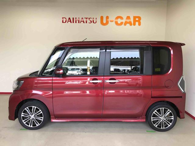タントカスタムＲＳ　トップエディションＳＡII４ＷＤ　純正ナビ　オートエアコン／ライト　ＬＥＤヘッドライト／フォグランプ　両側電動スライドドア　リモコンエンジンスターター　チルトステアリング　運転席シートリフター　ＳＲＳサイドエアバック（秋田県）の中古車