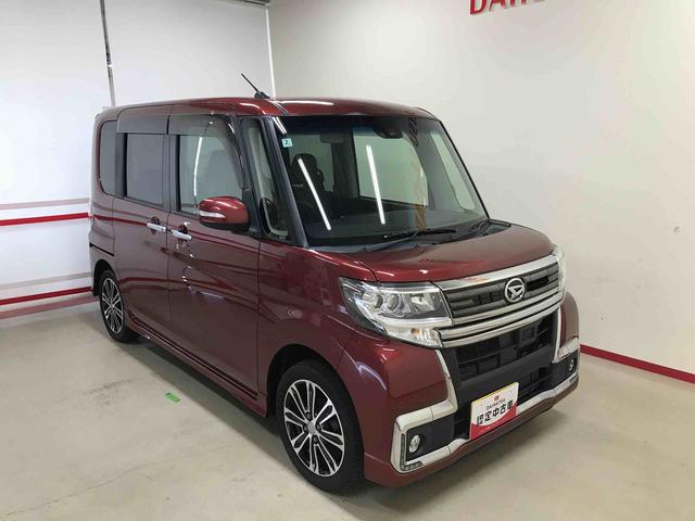 タントカスタムＲＳ　トップエディションＳＡII４ＷＤ　純正ナビ　オートエアコン／ライト　ＬＥＤヘッドライト／フォグランプ　両側電動スライドドア　リモコンエンジンスターター　チルトステアリング　運転席シートリフター　ＳＲＳサイドエアバック（秋田県）の中古車