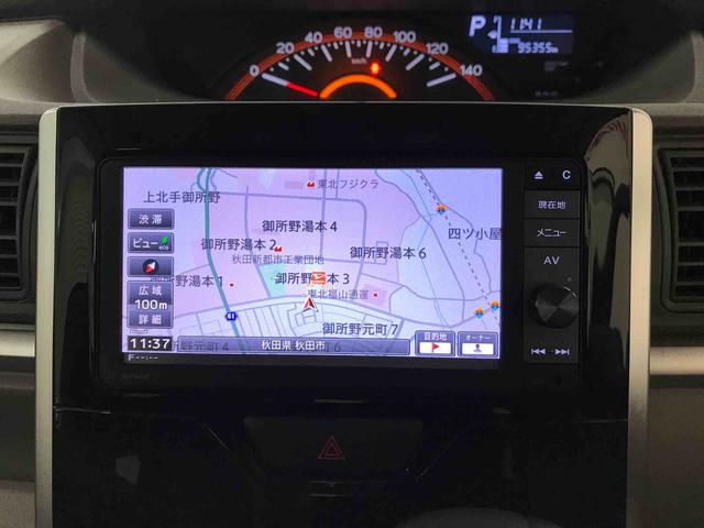タントＸ　ＳＡIII４ＷＤ　純正ナビ　オートエアコン／ライト　ハロゲンヘッドライト　助手席側電動スライドドア　ＴＶコントロールキット（秋田県）の中古車
