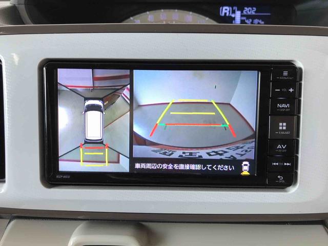 ムーヴキャンバスＸリミテッドメイクアップ　ＳＡIII４ＷＤ　純正ナビ　オートエアコン／ライト　ハロゲンヘッドライト　ＬＥＤフォグランプ　両側電動スライドドア　チルトステアリング　運転席シートリフター　サイドエアバック（秋田県）の中古車