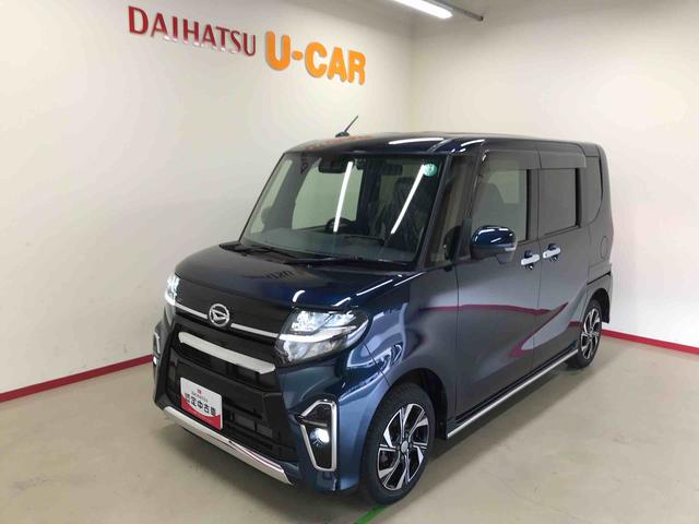 タントカスタムＸセレクション４ＷＤ　純正ナビ　オートエアコン／ライト　ＬＥＤヘッドランプ　ＬＥＤフォグランプ　両側電動スライドドア　運転席・助手席シートヒーター　チルトステアリング　運転席シートリフター　ドライブレコーダー（秋田県）の中古車