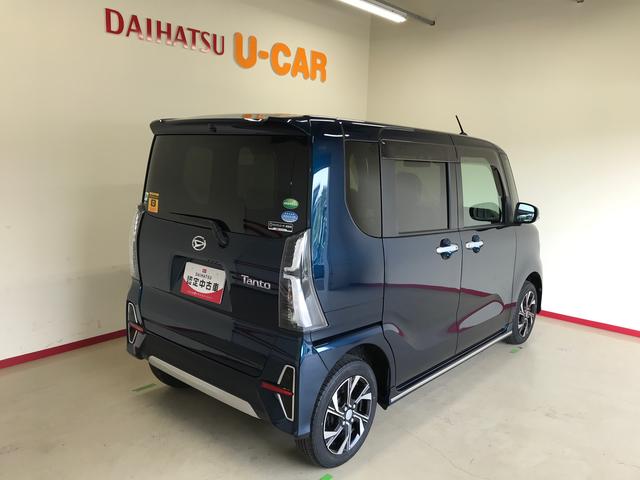 タントカスタムＸセレクション４ＷＤ　純正ナビ　オートエアコン／ライト　ＬＥＤヘッドランプ　ＬＥＤフォグランプ　両側電動スライドドア　運転席・助手席シートヒーター　チルトステアリング　運転席シートリフター　ドライブレコーダー（秋田県）の中古車