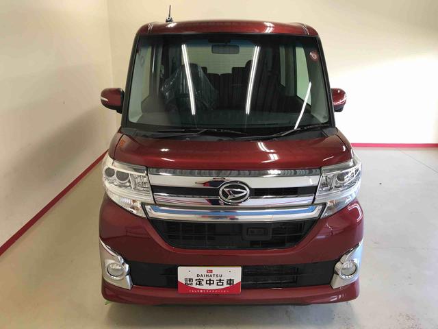 タントカスタムＸ　トップエディションＳＡ４ＷＤ　純正ナビ　オートエアコン／ライト　ＬＥＤヘッドライト　ハロゲンフォグランプ　助手席側電動スライドドア　ＴＶコントロールキット　電動格納ドアミラー　サイドエアバック　リモコンエンジンスターター（秋田県）の中古車