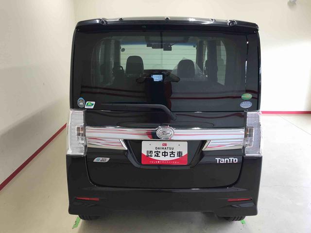 タントカスタムＲＳ　トップエディションＳＡ４ＷＤ　純正ナビ　オートエアコン／ライト　ＬＥＤヘッドライト／フォグランプ　両側電動スライドドア　リモコンエンジンスターター　チルトステアリング　運転席シートリフター　電動格納ドアミラー（秋田県）の中古車