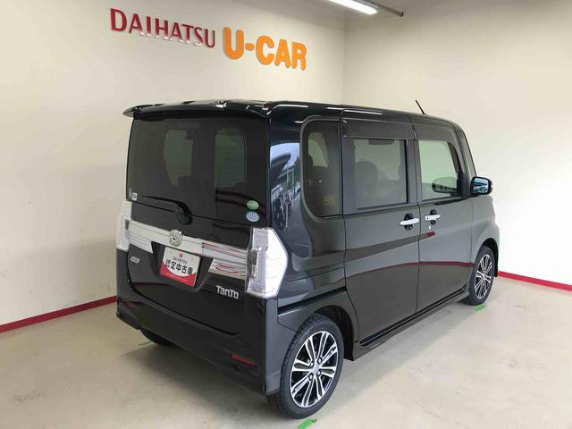 タントカスタムＲＳ　トップエディションＳＡ４ＷＤ　純正ナビ　オートエアコン／ライト　ＬＥＤヘッドライト／フォグランプ　両側電動スライドドア　リモコンエンジンスターター　チルトステアリング　運転席シートリフター　電動格納ドアミラー（秋田県）の中古車