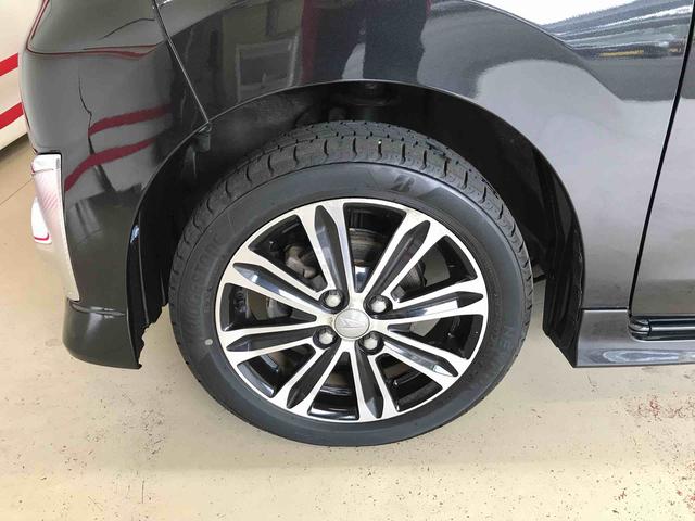 タントカスタムＲＳ　トップエディションＳＡ４ＷＤ　純正ナビ　オートエアコン／ライト　ＬＥＤヘッドライト／フォグランプ　両側電動スライドドア　リモコンエンジンスターター　チルトステアリング　運転席シートリフター　電動格納ドアミラー（秋田県）の中古車