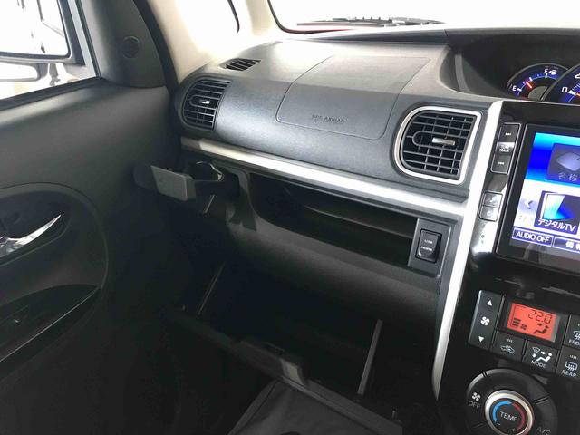 タントカスタムＲＳ　トップエディションＳＡ４ＷＤ　純正ナビ　オートエアコン／ライト　ＬＥＤヘッドライト／フォグランプ　両側電動スライドドア　リモコンエンジンスターター　チルトステアリング　運転席シートリフター　電動格納ドアミラー（秋田県）の中古車