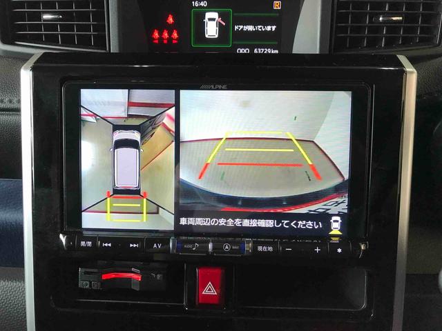 トールカスタムＧ　ターボ　ＳＡII純正ナビ　オートエアコン／ライト　ＬＥＤヘッドライト／フォグランプ　クルーズコントロール　両側電動スライドドア　ＴＶコントロールキット　チルトステアリング　運転席シートリフター（秋田県）の中古車
