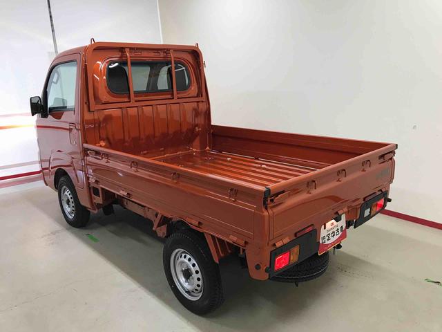 ハイゼットトラックスタンダード切替式電子４ＷＤ、ＣＶＴ、純正ＡＭ／ＦＭラジオ、マニュアルエアコン、ハロゲンヘッドライト、オートライト、アイドリングストップ、リヤ４枚リーフ、コーナーセンサー、スマートアシスト（秋田県）の中古車