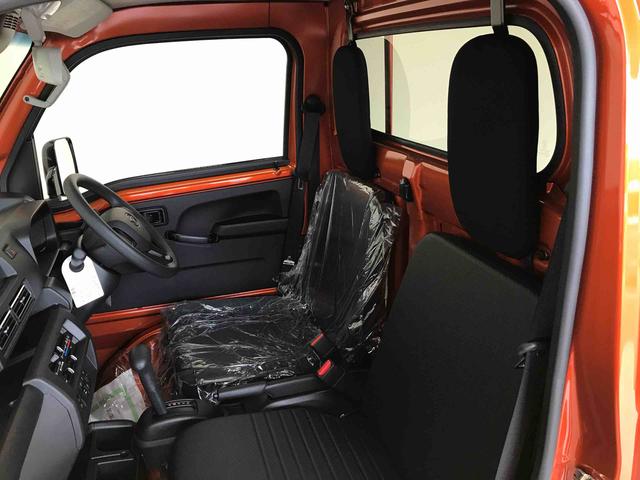 ハイゼットトラックスタンダード切替式電子４ＷＤ、ＣＶＴ、純正ＡＭ／ＦＭラジオ、マニュアルエアコン、ハロゲンヘッドライト、オートライト、アイドリングストップ、リヤ４枚リーフ、コーナーセンサー、スマートアシスト（秋田県）の中古車
