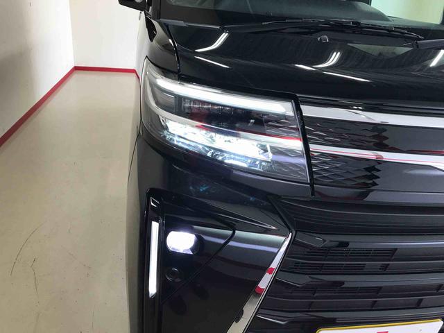 タントカスタムＸ４ＷＤ、オートエアコン、オートハイビーム、オートライト、ＬＥＤヘッドランプ、両側電動スライドドア、ＬＥＤフォグランプ、チルトステアリング、運転席シートリフター、運転席・助手席シートヒーター（秋田県）の中古車