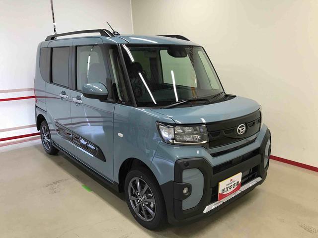 タントファンクロス４ＷＤ　９インチディスプレイオーディオ　オートエアコン／ライト　ＬＥＤヘッドライト／フォグランプ　両側電動スライドドア　運転席・助手席シートヒーター　チルトステアリング　運転席シートリフター（秋田県）の中古車