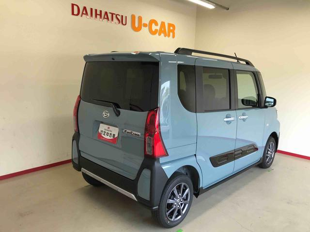タントファンクロス４ＷＤ　９インチディスプレイオーディオ　オートエアコン／ライト　ＬＥＤヘッドライト／フォグランプ　両側電動スライドドア　運転席・助手席シートヒーター　チルトステアリング　運転席シートリフター（秋田県）の中古車