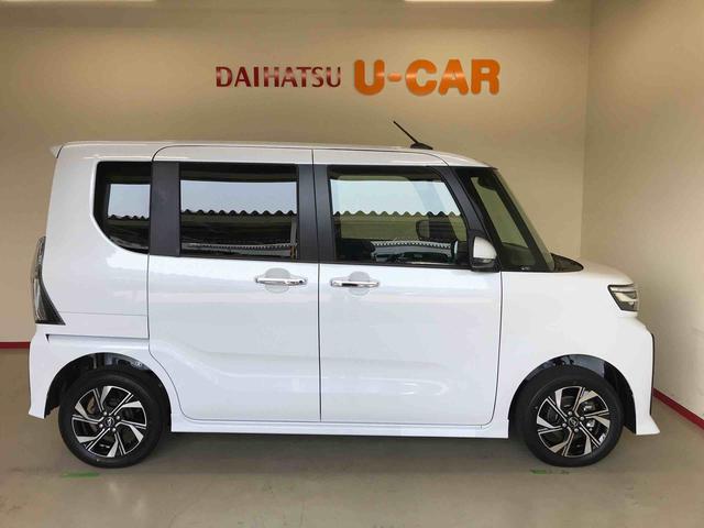 タントカスタムＸ４ＷＤ　オートエアコン／ライト　ＬＥＤヘッドライト／フォグランプ　両側電動スライドドア　運転席・助手席シートヒーター　チルトステアリング　運転席シートリフター　ＵＧＰ（秋田県）の中古車