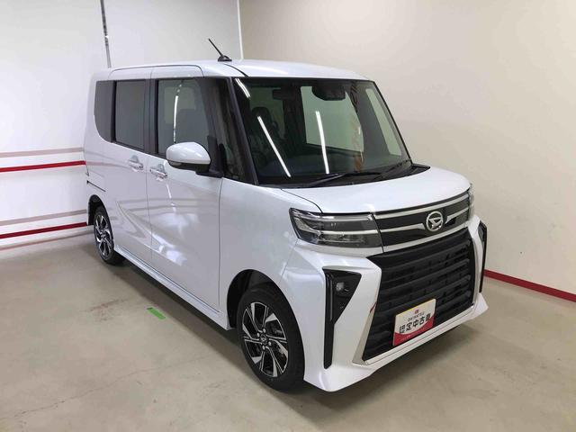 タントカスタムＸ４ＷＤ、オートエアコン、オートライト、オートハイビーム、ＬＥＤヘッドランプ、ＬＥＤフォグランプ、両側電動スライドドア、運転席・助手席シートヒーター、チルトステアリング、運転席シートリフター（秋田県）の中古車