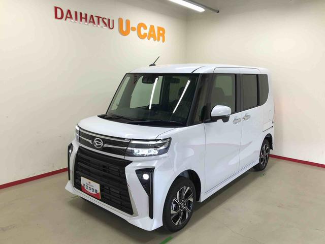 タントカスタムＸ４ＷＤ、オートエアコン、オートライト、オートハイビーム、ＬＥＤヘッドランプ、ＬＥＤフォグランプ、両側電動スライドドア、運転席・助手席シートヒーター、チルトステアリング、運転席シートリフター（秋田県）の中古車