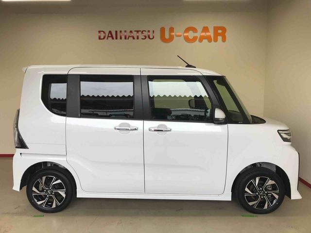 タントカスタムＸ４ＷＤ　オートエアコン／ライト　ＬＥＤヘッドライト／フォグランプ　両側電動スライドドア　運転席・助手席シートヒーター　チルトステアリング　運転席シートリフター　スマートアシスト（予防安全装置）（秋田県）の中古車