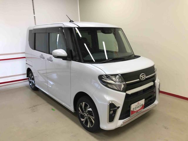 タントカスタムＸセレクション４ＷＤ　純正ナビ　オートエアコン／ライトＬＥＤヘッドライト／フォグランプ　両側電動スライドドア　運転席・助手席シートヒーター　ドライブレコーダー　リモコンエンジンスタータ−　ＥＴＣ（秋田県）の中古車