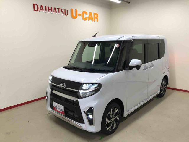 タントカスタムＸセレクション４ＷＤ　純正ナビ　オートエアコン／ライトＬＥＤヘッドライト／フォグランプ　両側電動スライドドア　運転席・助手席シートヒーター　ドライブレコーダー　リモコンエンジンスタータ−　ＥＴＣ（秋田県）の中古車