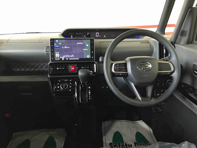 タントカスタムＸセレクション４ＷＤ　純正ナビ　オートエアコン／ライト　ＬＥＤヘッドライト／フォグランプ　両側電動スライドドア　ドライブレコーダー　ＥＴＣ　チルトステアリング　運転席シートリフター（秋田県）の中古車