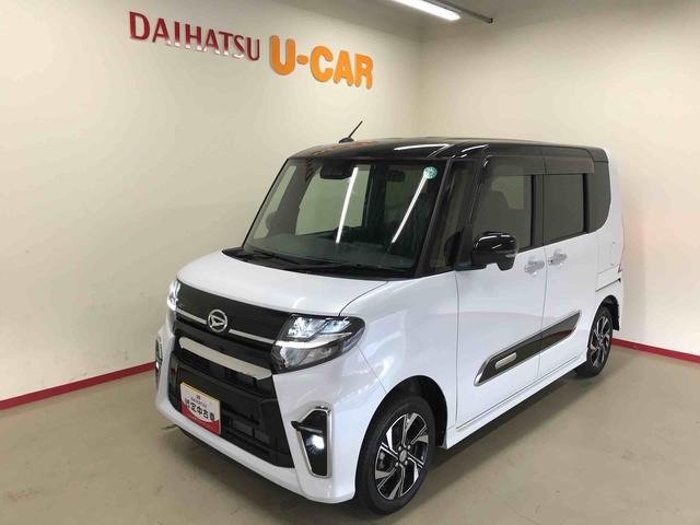 タントカスタムＸセレクション４ＷＤ　純正ＣＤ　オートエアコン／ライト　ＬＥＤヘッドライト／ＬＥＤフォグランプ　両側電動スライドドア　運転席・助手席シートヒーター　チルトステアリング　運転席シートリフター（秋田県）の中古車