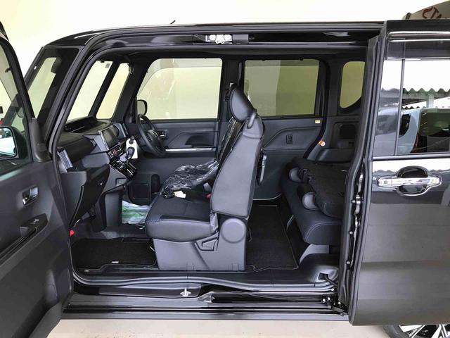 タントカスタムＸ　ｅｃｏＩＤＬＥ非装着車４ＷＤ　ディスプレイオーディオ　オートエアコン／ライト　ＬＥＤヘッドライト／フォグランプ　両側電動スライドドア　運転席・助手席シートヒーター　アップグレードパック　チルトステアリング（秋田県）の中古車