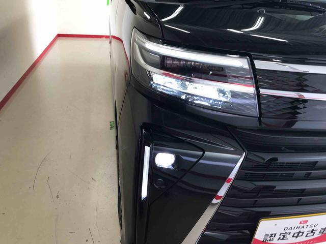 タントカスタムＸ　ｅｃｏＩＤＬＥ非装着車４ＷＤ　ディスプレイオーディオ　オートエアコン／ライト　ＬＥＤヘッドライト／フォグランプ　両側電動スライドドア　運転席・助手席シートヒーター　アップグレードパック　チルトステアリング（秋田県）の中古車
