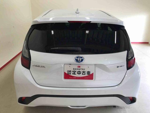 アクアＧ４ＷＤ　バックカメラ　クルーズコントロール　ＥＴＣ　電動格納ドアミラー　オートエアコン／ライト　ＬＥＤヘッドライト　ドライブレコーダー　チルトステアリング　シートリフター（秋田県）の中古車