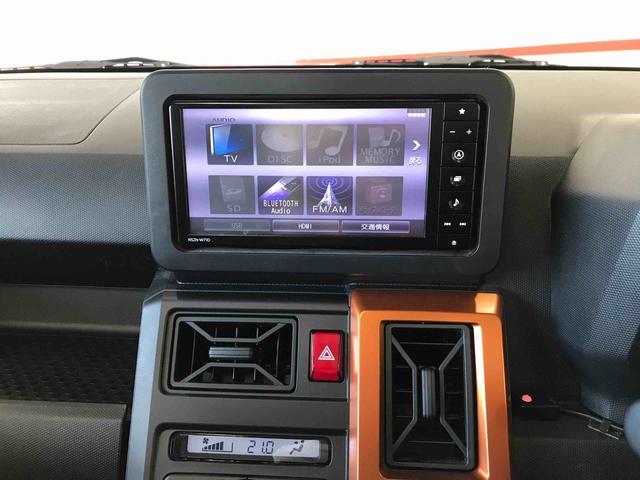 タフトＧ４ＷＤ　純正ナビ　オートエアコン／ライト　ＬＥＤヘッドライト／フォグランプ　運転席・助手席シートヒーター　リモコンエンジンスターター　ドライブレコーダー　チルトステアリング　運転席シートリフター（秋田県）の中古車