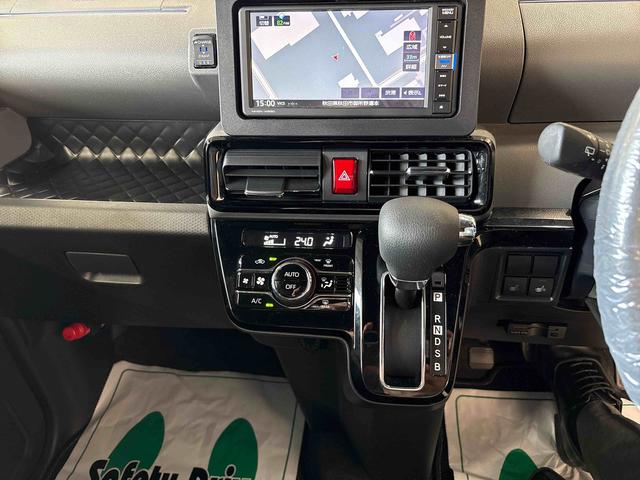 タントカスタムＸセレクション４ＷＤ　純正ナビ　ＥＴＣ　ドライブレコーダー　運転席・助手席シートヒーター　両側電動スライドドア　運転席シートスライド　オート電動格納ドアミラー　オートエアコン／ライト　ＬＥＤヘッドライト（秋田県）の中古車