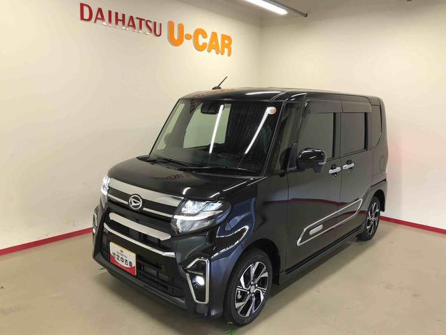 タントカスタムＸスタイルセレクション４ＷＤ　ＤＶＤチューナー　オートエアコン／ライト　ＬＥＤヘッドライト／フォグランプ　両側電動スライドドア　運転席・助手席シートヒーター　チルトステアリング　運転席シートリフター（秋田県）の中古車