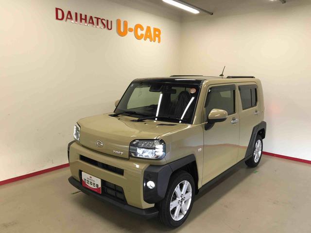 タフトＧ４ＷＤ　純正ナビ　オートエアコン／ライト　ＬＥＤヘッドライト／フォグランプ　運転席・助手席シートヒーター　チルトステアリング　運転席シートリフター　ドライブレコーダー　ＥＴＣ（秋田県）の中古車