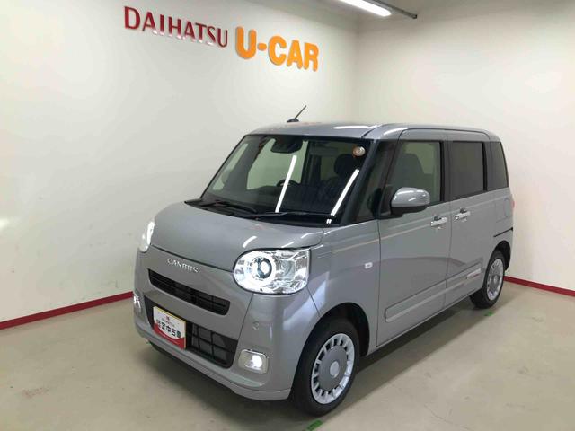 ムーヴキャンバスセオリーＧ４ＷＤオートエアコン／ライト　運転席・助手席シートヒーター　両側電動スライドドア　ほっとカップホルダー　チルトステアリング　運転席シートリフター　アップグレードパック（秋田県）の中古車