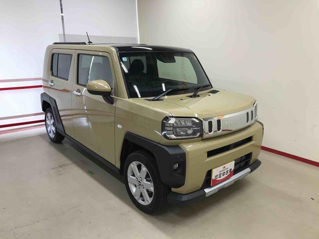 タフトＧ　クロムベンチャー４ＷＤ　ディスプレイオーディオ　オートエアコン／ライト　ＬＥＤヘッドライト／フォグランプ　運転席・助手席シートヒーター　チルトステアリング　運転席シートリフター　クルーズコントロール（秋田県）の中古車