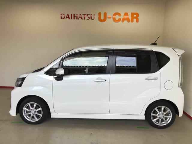 ムーヴカスタム　Ｘ４ＷＤ　純正ナビ　オートエアコン／ライト　ＬＥＤヘッドライト／フォグランプ　チルトステアリング　運転席シートリフター　運転席シートヒーター　キーフリーシステム（秋田県）の中古車