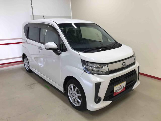 ムーヴカスタム　Ｘ４ＷＤ　純正ナビ　オートエアコン／ライト　ＬＥＤヘッドライト／フォグランプ　チルトステアリング　運転席シートリフター　運転席シートヒーター　キーフリーシステム（秋田県）の中古車