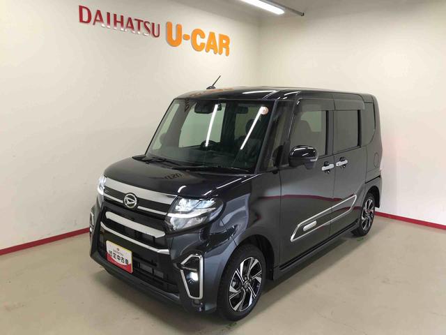タントカスタムＸスタイルセレクション４ＷＤ　純正ナビ　オートエアコン／ライト　ＬＥＤヘッドライト／フォグランプ　ドライブレコーダー　両側電動スライドドア　運転席・助手席シートヒーター　チルトステアリング　運転席シートリフター（秋田県）の中古車