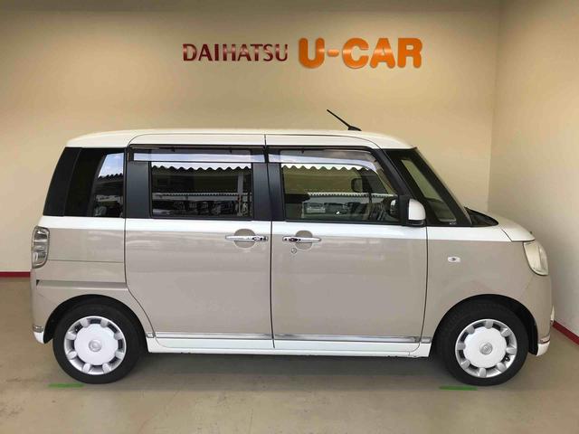 ムーヴキャンバスＸメイクアップリミテッド　ＳＡIII４ＷＤ　純正ナビ　オートエアコン／ライト　両側電動スライドドア　ドライブレコーダー　ハロゲンヘッドライト　ＬＥＤフォグランプ　ＴＶコントロールキット　チルトステアリング　運転席シートリフター（秋田県）の中古車