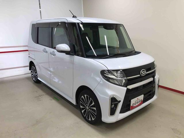 タントカスタムＲＳセレクション４ＷＤ　純正ナビ　オートエアコン／ライト　ＬＥＤヘッドライト／フォグランプ　両側電動スライドドア　チルトステアリング　運転席シートリフター　ドライブレコーダー　ＥＴＣ　クルーズコントロール（秋田県）の中古車