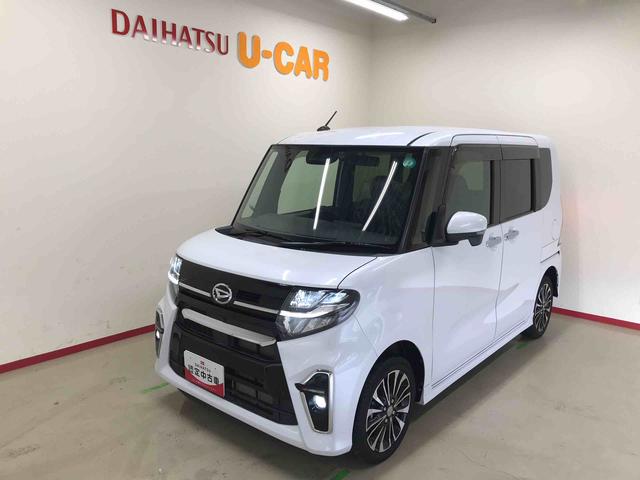 タントカスタムＲＳセレクション４ＷＤ　純正ナビ　オートエアコン／ライト　ＬＥＤヘッドライト／フォグランプ　両側電動スライドドア　チルトステアリング　運転席シートリフター　ドライブレコーダー　ＥＴＣ　クルーズコントロール（秋田県）の中古車